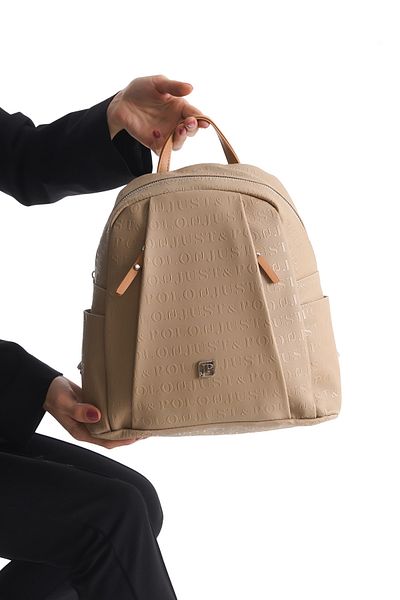 DELSOLERA Rucsac zilnic cu fermoar cu model pentru femei