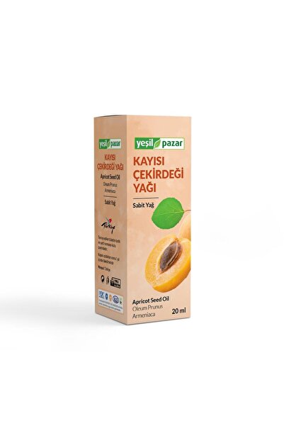 Yeşil Pazar زيت نواة المشمش 20 مل