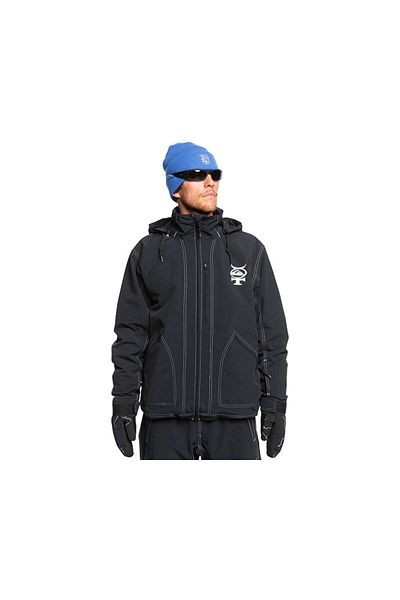 Quiksilver Men's Outdoor Coat - Live Wire Eqytj03443, Black