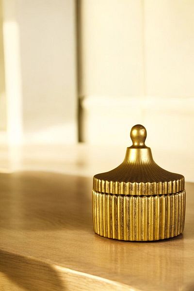 Evene Gold Antique Colored Lid Sugar Bowl Dragee - Model 15