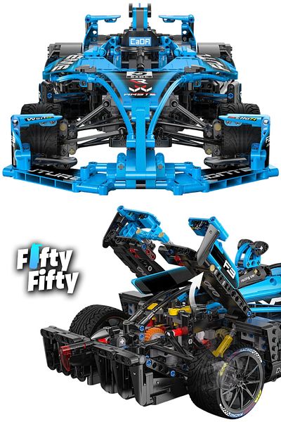 Vagonlife Cada Formula Racing -C64004W (1667 Pieces) Professional Toy Construction Set