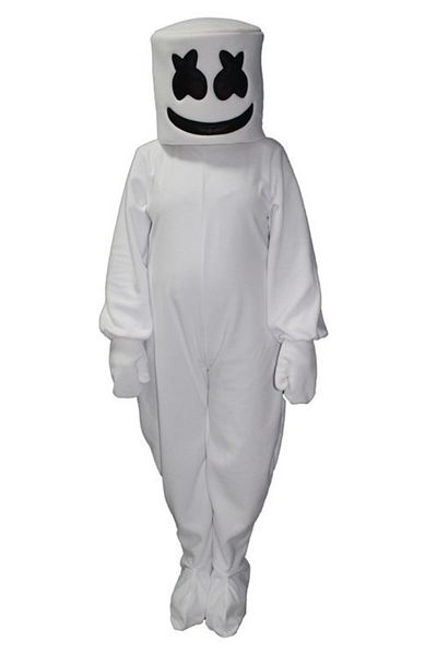 Kostüm Sarayı Λευκή στολή Unisex Dj Marshmello