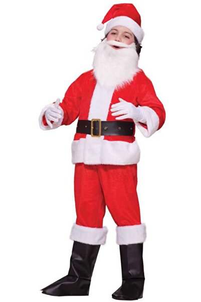 Kostüm Sarayı Noel Baba Kostümü Lüks