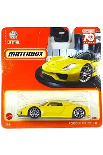 Matchbox Tekli Arabalar Porsche 918 Spyder-hlc88