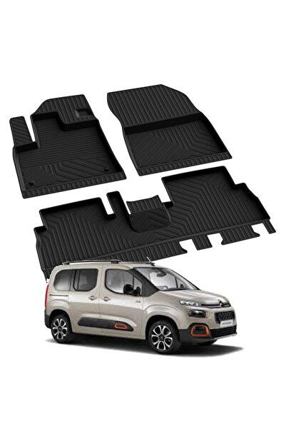 YEO CITROEN BERLINGO 3 2019-2024 Model Yılları İçin Uyumlu Yeo 4D Havuzlu Pas...