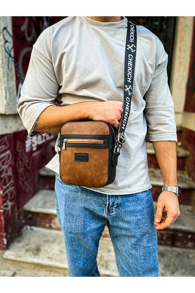 Chekich CH102 Stealht Square Men's Bag BLACK/TABAN