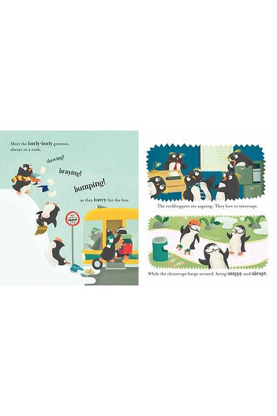 Usborne 3-6 Years Old English Children's Book - Good Behaviour Guides: Politeness for Penguins