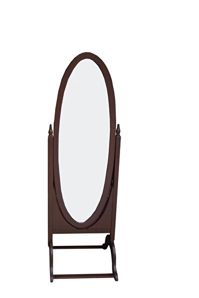 Ankara Mobilya Ayna OVAL 12587 Boy Model Kayın MDF Nature Parlak CEVİZ Flotal...