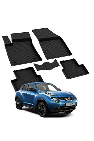 YEO NISSAN JUKE 2010-2018 Model Yılları İçin Uyumlu Yeo 4D Havuzlu Paspas Takımı
