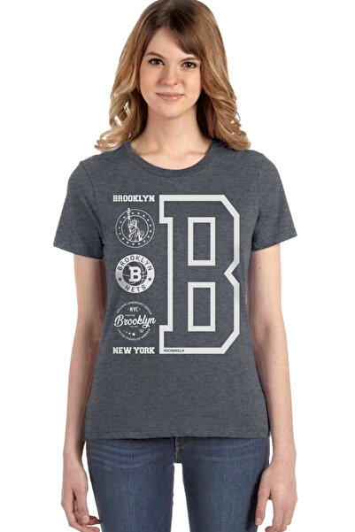 ROCKANDROLL Γυναικείο μπλουζάκι με κοντομάνικο λογότυπο Brooklyn