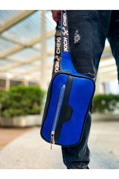 Chekich CH101 Poani Tablet Men's Bag BLACK/BLUE