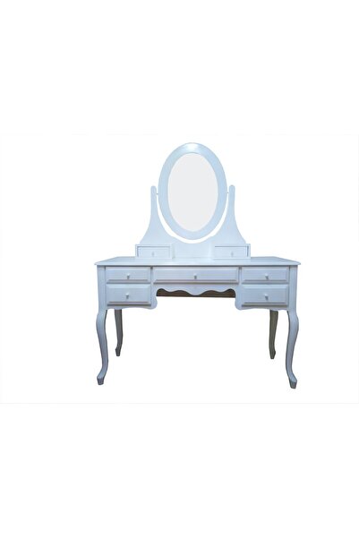 BENGİ TİCARET Dresuar 13729 AVANGART Kayın aslan Ayak Parlak Beyaz Oval harek...