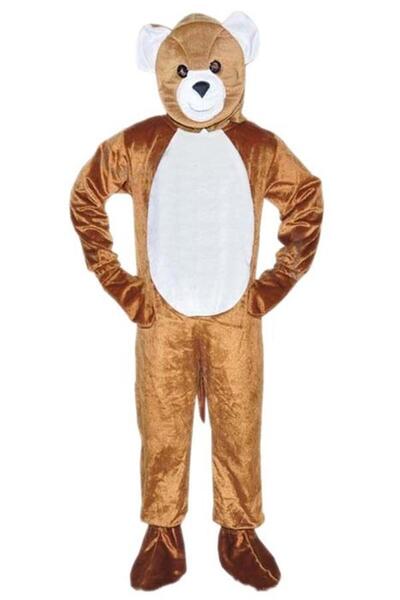 Kostüm Sarayı Kahverengi Ayı Kostümü