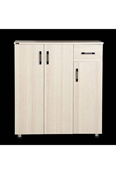 Ankara Mobilya Ayakkabılık 12953 Beyaz Çok Amaç Model Akçaağaç Hard suntalam ...