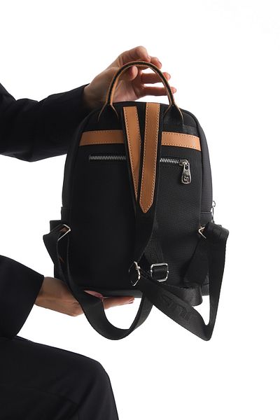 DELSOLERA Rucsac zilnic pentru femei cu buzunare cu fermoar