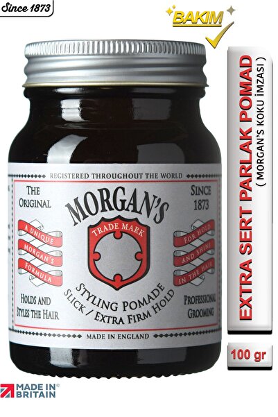 Morgan's Pomade Morgan's Slick Extra Firm Hold - Extra Sert Tutucu Şekillendi...