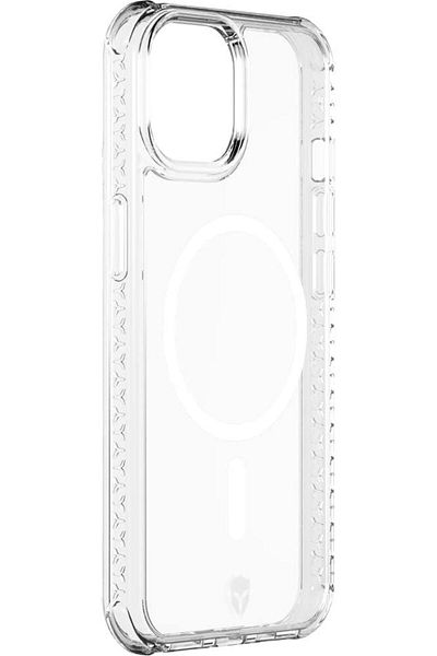 Force Case iPhone 14 MagSafe Compatible AIR Reinforced Transparent 50% Recycled plastic