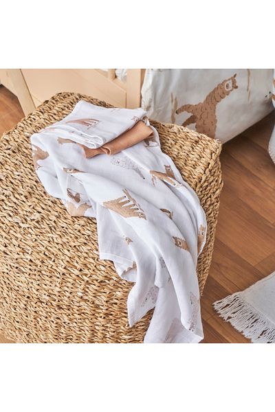 Bella Maison طقم قماش مسح الفم من الألبكة مكون من 4 قطع بيج (30x30 سم)