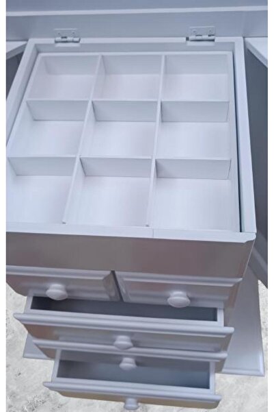 BENGİ TİCARET Hobi ADN Dekoratif 90270 Şifonyer 8 Çekm Gizli Çem Modüllü Parl...