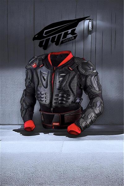 yyk درع الجسم لحماية الجسم باللون الأحمر