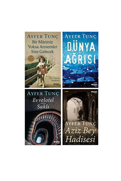 Can Yayınları Bir Maniniz Yoksa+Dünya Ağrısı+Evvelotel+Aziz Bey Hadisesi 4 Ki...