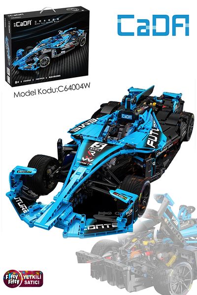 Vagonlife Cada Formula Racing -C64004W (1667 Pieces) Professional Toy Construction Set