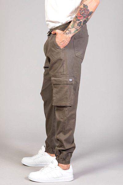 LTC Jeans Ανδρικό παντελόνι Jogger Cargo Pocket με ελαστικό πόδι μέντας