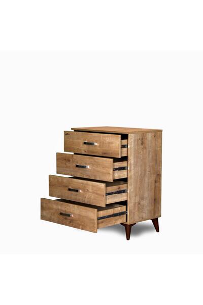 BENGİ TİCARET Şifonyer 14043 Çokamaç Derin Çekm Hard Somone Renk Suntalem Kut...