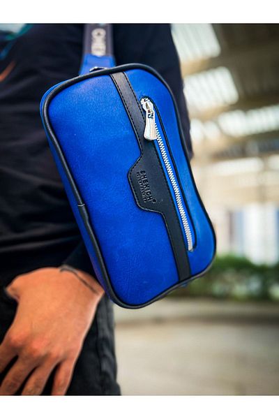 Chekich CH101 Poani Tablet Men's Bag BLACK/BLUE