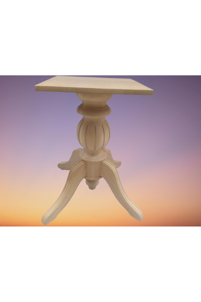 BENGİ TİCARET Baba Masa Ayak 18167 HAM Ahşap Ihlamur Ağac masa ölçülerine uyu...