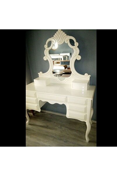 Ankara Mobilya Makyaj Masa 12881 Dresuar Model Kayın Klasik Ayak 9Çekm Aslan ...