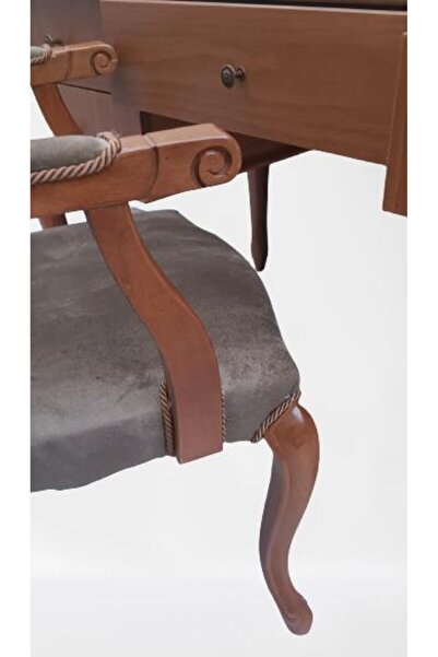 BENGİ TİCARET Çalışma Masa 90019 ST Klasik Büyük Model Kayın Aslan Ayak Berje...
