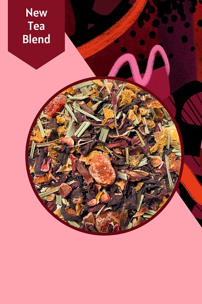 Mim and More Red Forest Tea - Hibiscus Tea with Red Fruit 100, Gr