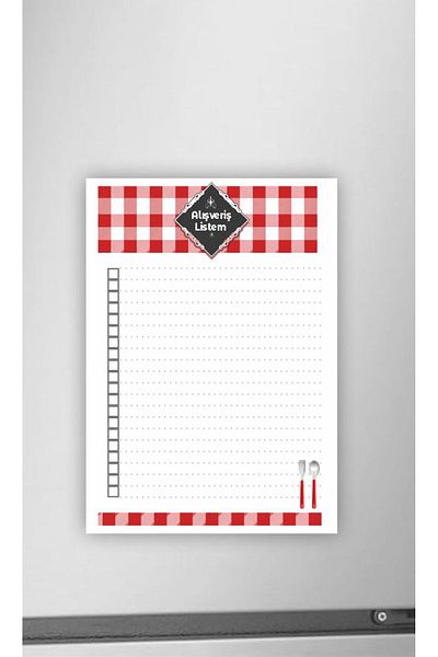 Hsn Magnet Shopping List Notepad 50 Sheets Memo Pad