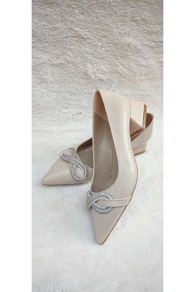 Berush Bride Women's Nude Skin Colored 5 cm Evening Shoes