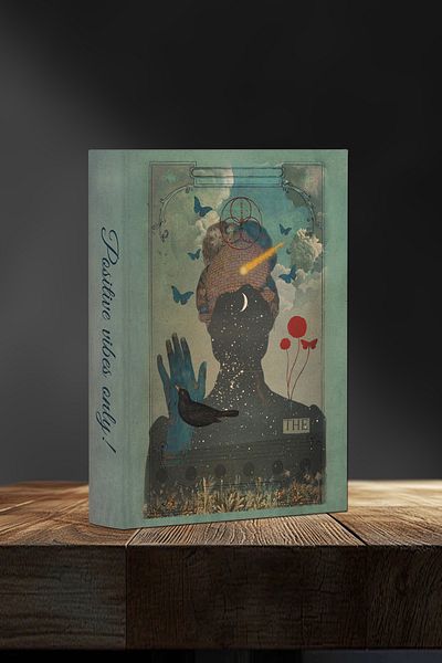 yhfoto 2 Decor Box - Book-Looking Cat and Energy Decorative Box