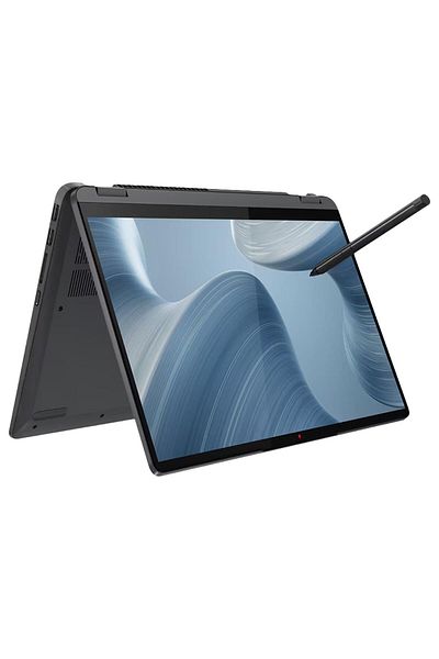 LENOVO لابتوب IdeaPad Flex 5 14IAU7 2 في 1 (2022) Intel Core i7-1255U مقاس 14 بوصة وذاكرة SSD سعة 512 جيجابايت وذاكرة وصول عشوائي سعة 16 جيجابايت، باللون الرمادي