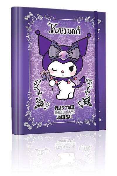 Victoria's Journals Kuromi Secret Spiral Ημερολόγιο 17x24 cm