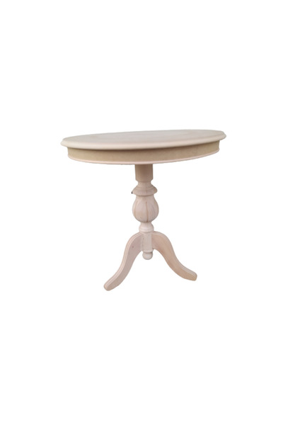 BENGİ TİCARET Fiskos 18218 Baba ayak Klasik Model Ahşap Ihlamur ağaç ayak HAM...