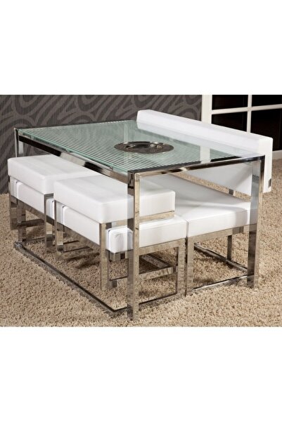 BENGİ TİCARET Masa-LOCA BANK tk 17347 Model Metal Nikelaj Suni deri Kırılmaz ...