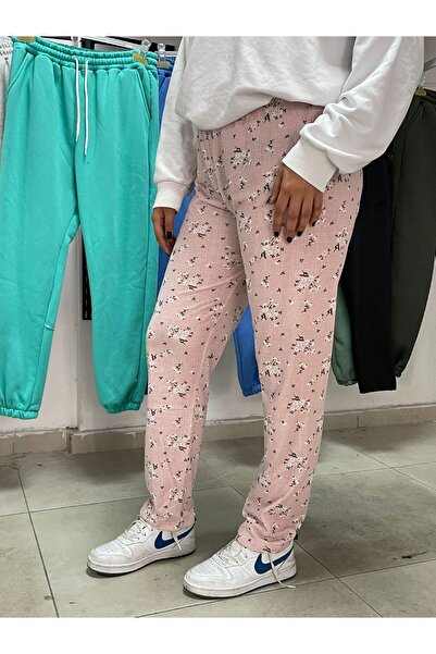 FİTGO Жіноча піжама з візерунком внизу