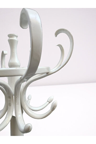 BENGİ TİCARET Askılık 19393 Bambu Modl DEMONTE Parlak Beyz Lake Boya Sağlam Ş...