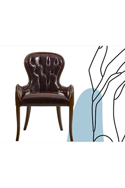 BENGİ TİCARET Sandalye 19853 ST Zus2252 Dilim Avangart Kayın Ayk Suni Rugan D...