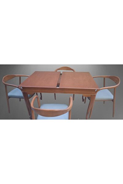 BENGİ TİCARET Masa 90007 Klasik Sandalye Yılan Tk Model Kayın aslan ayak Parl...