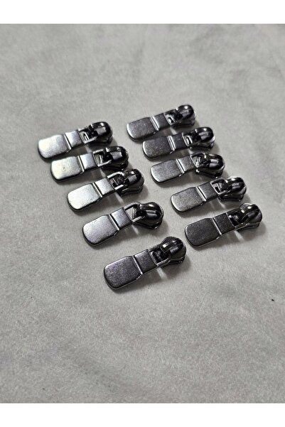 Eyfel Düz fermuar başlığı tip 5 kemik 10 adet