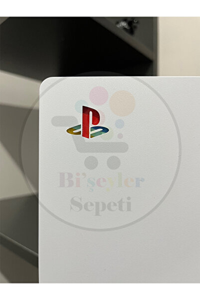 Bi'şeyler Sepeti PS5 Playstation 5 PRO 30. Yıl Retro Renkli Logo Aksesuar