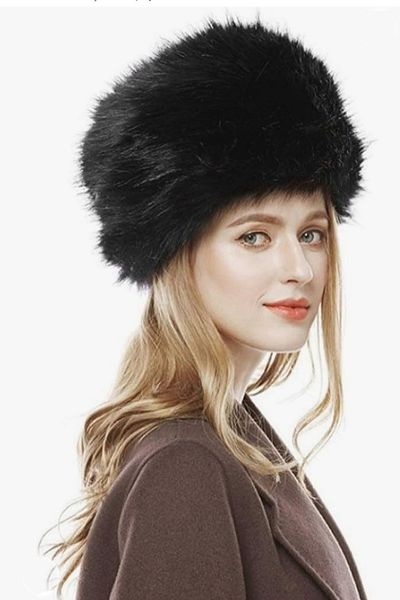 MAYOPORT ЧЕРНА ВАТИРАНА ПЛУШЕНА ШАПКА С ПОДПЛАТ