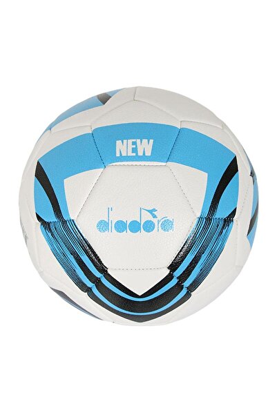 Diadora New Futbol Topu Beyaz - Siyah -  Mavi  No 5