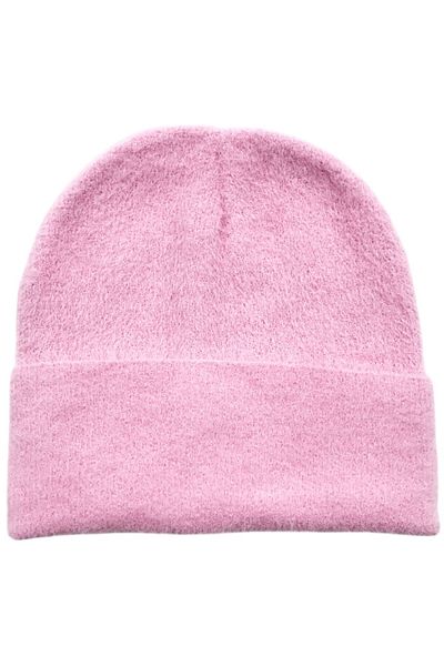 AXE SPORTSWEAR Pink Soft Textured Winter Beanies - Comfortable Use, Basic Plush Beanies