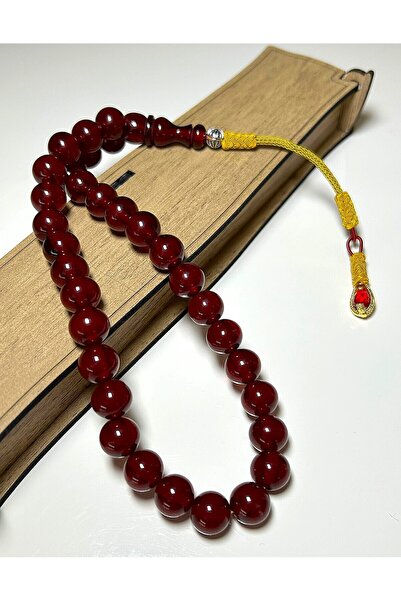 Black Sea Port El Örmesi Özel Kazaziye imameli Kırmızı Çubuk Katalin Kehribar...